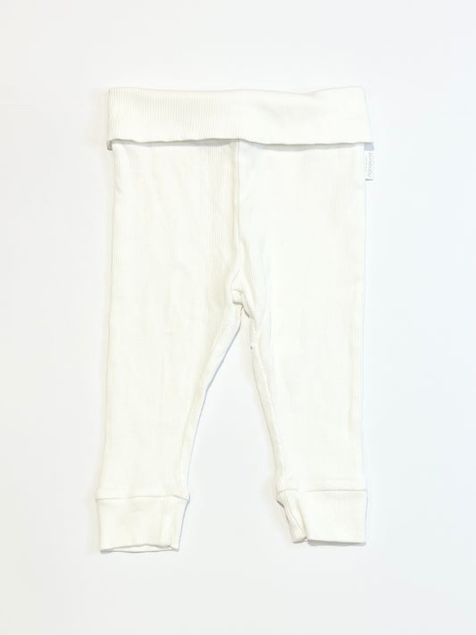 White ribbed pants - Size 0