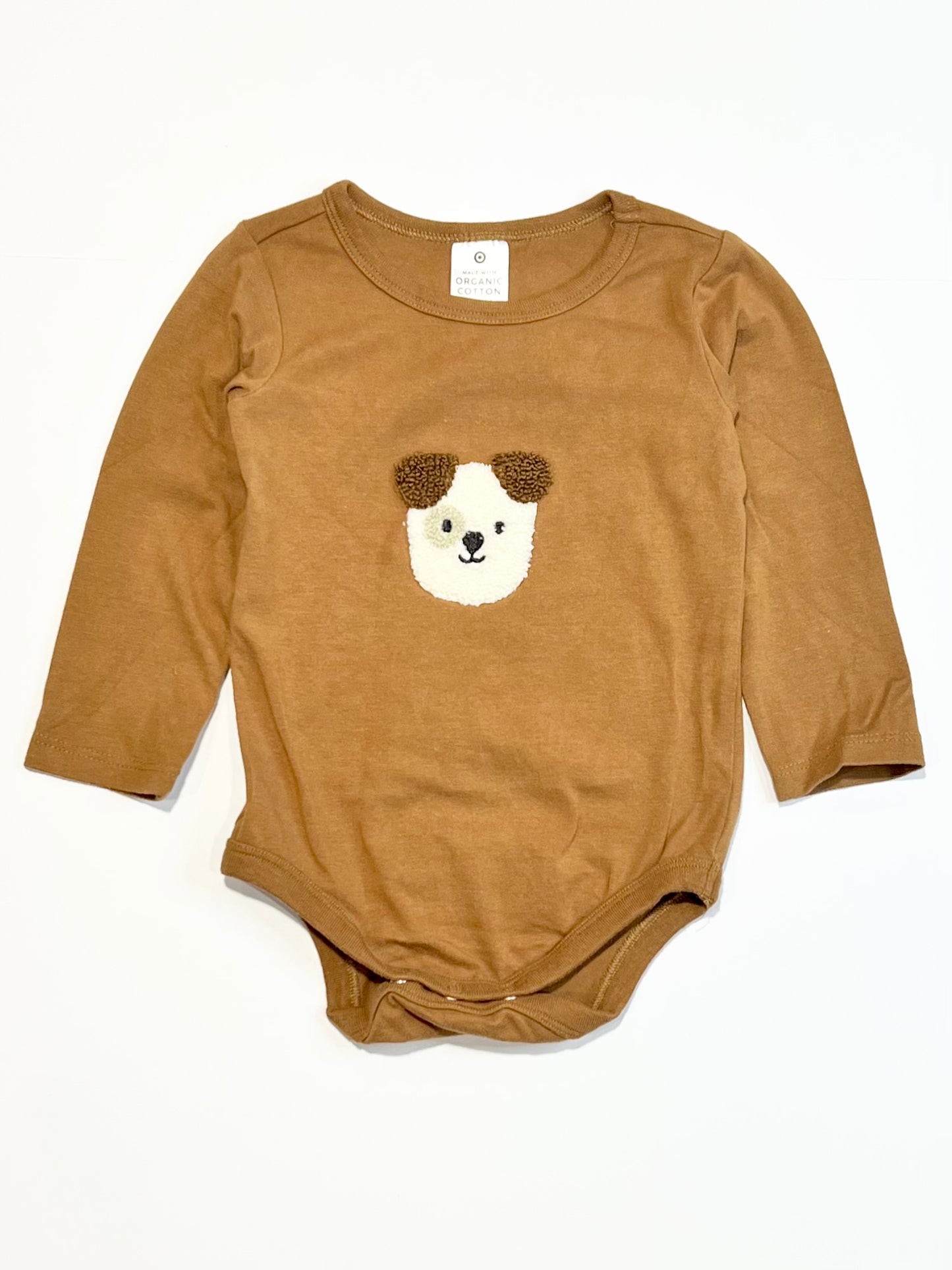Brown doggo bodysuit - Size 0