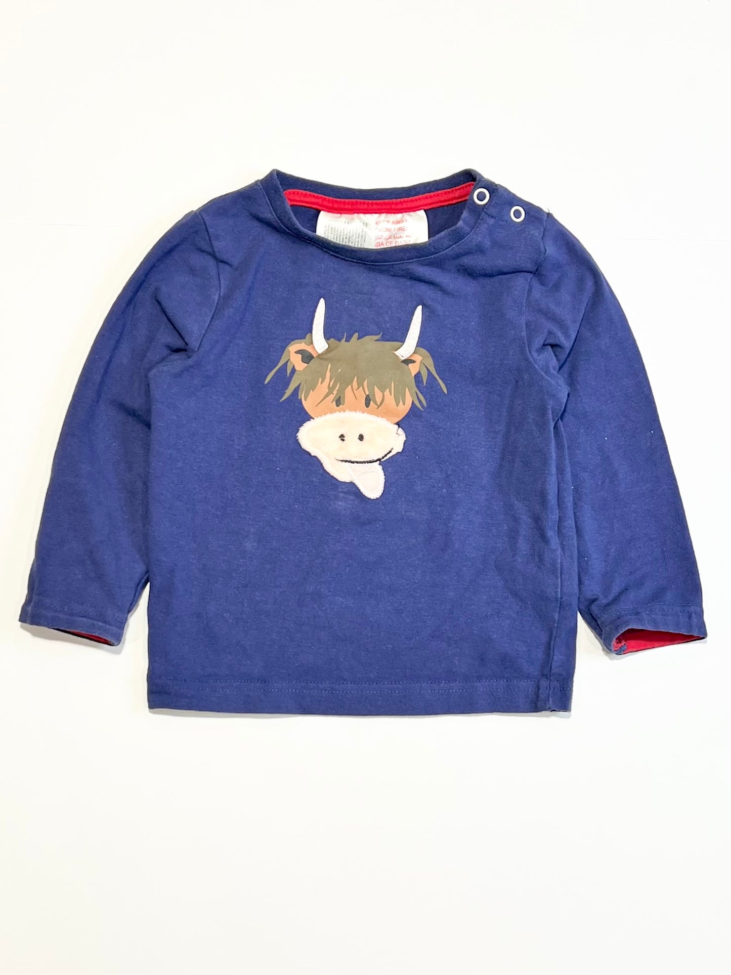 Hairy cow top - Size 0
