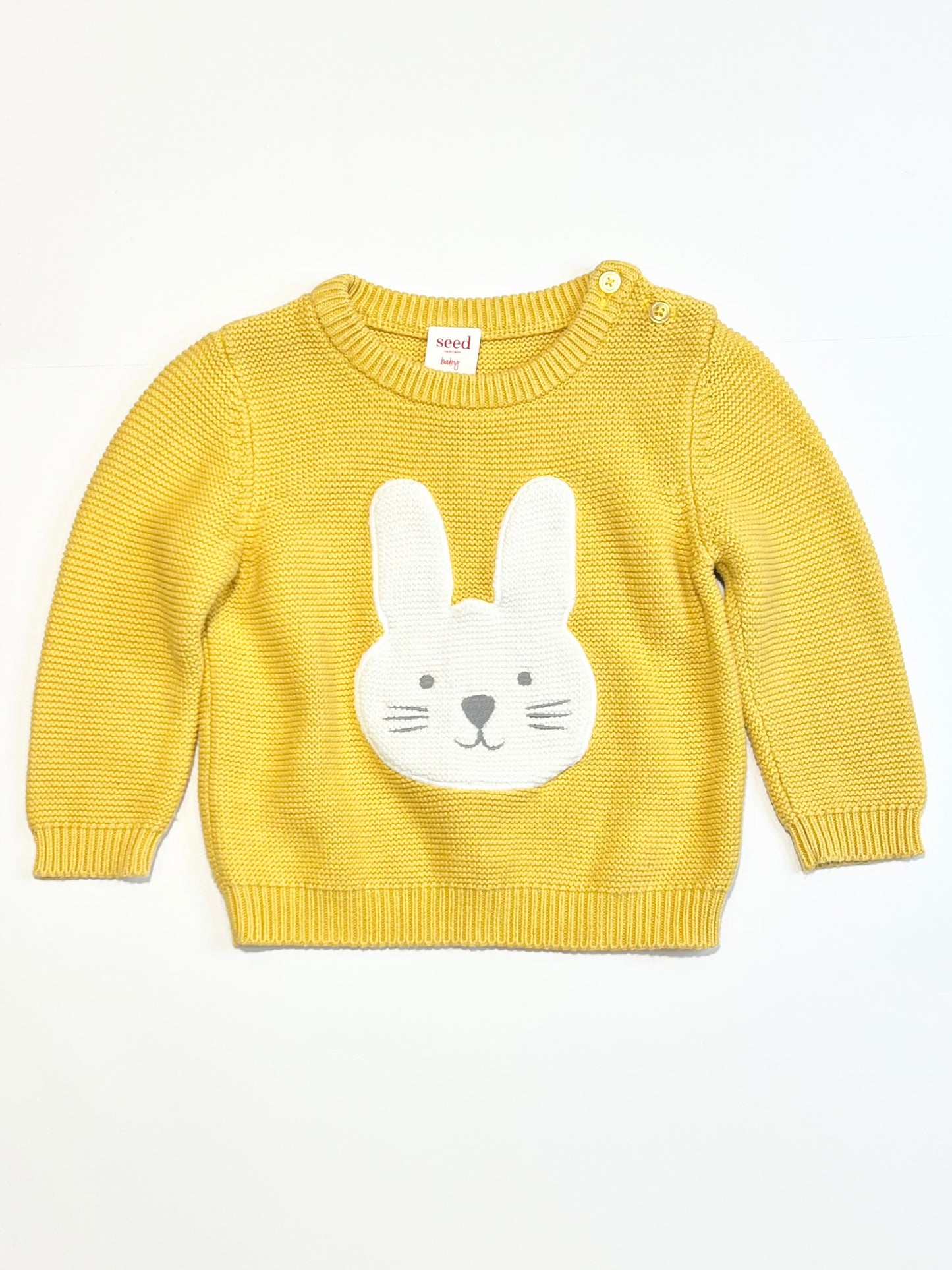 Bunny knit jumper - Size 0