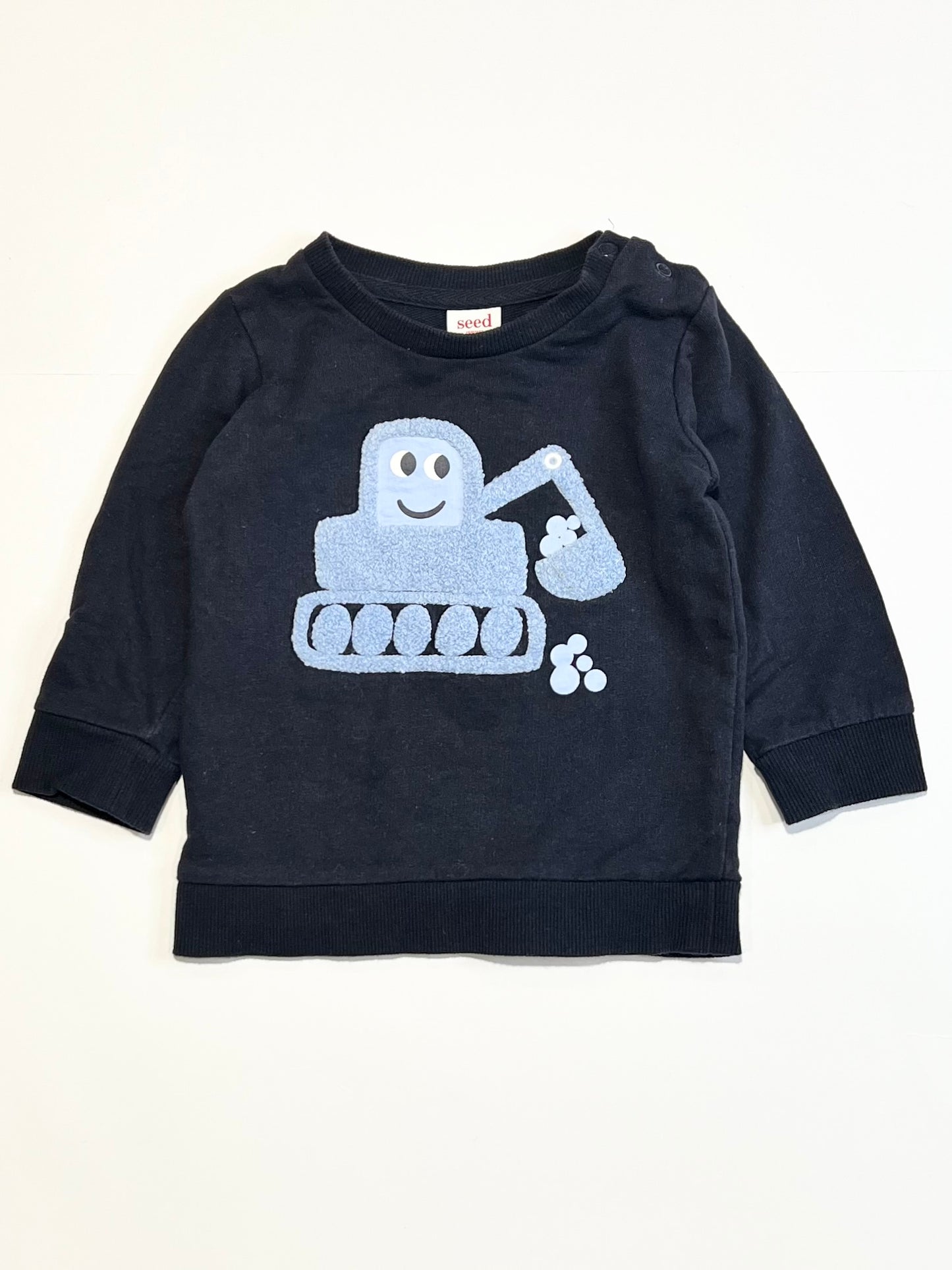 Navy digger sweater - Size 0