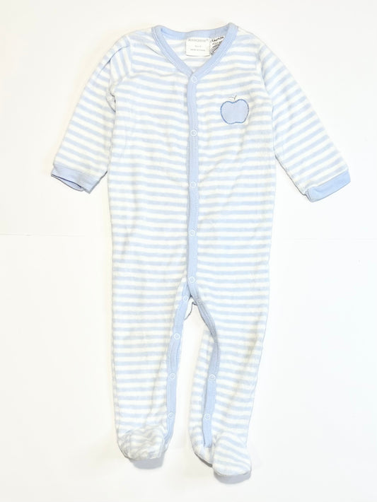 Striped terry onesie - Size 0