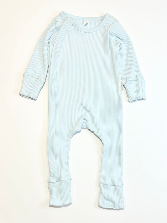 Ribbed zip onesie - Size 0