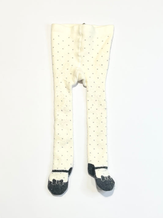 Spotty tights - Size 0