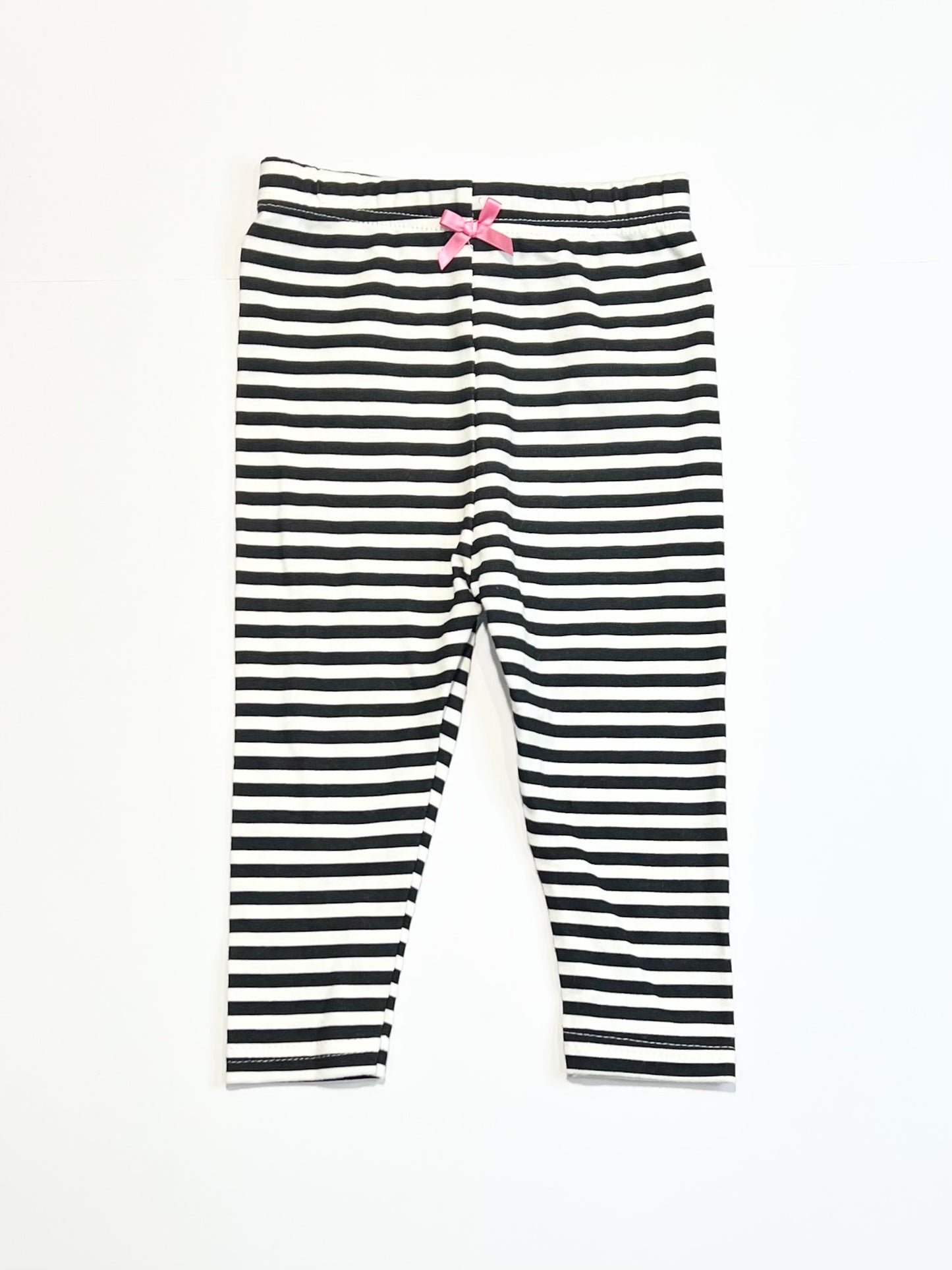 Striped leggings - Size 9-12 months
