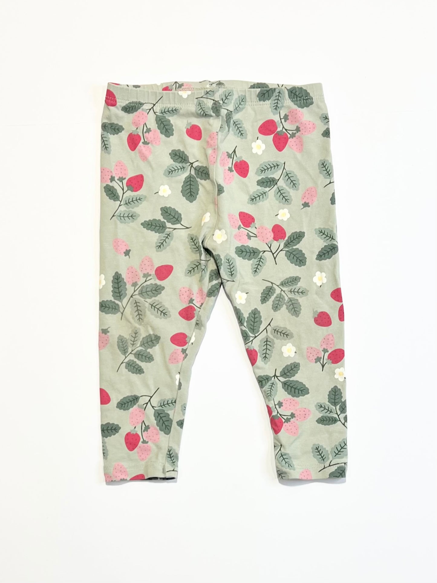 Strawberry leggings - Size 0