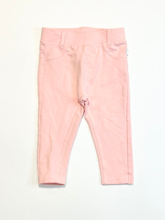 Pink jeggings - Size 0