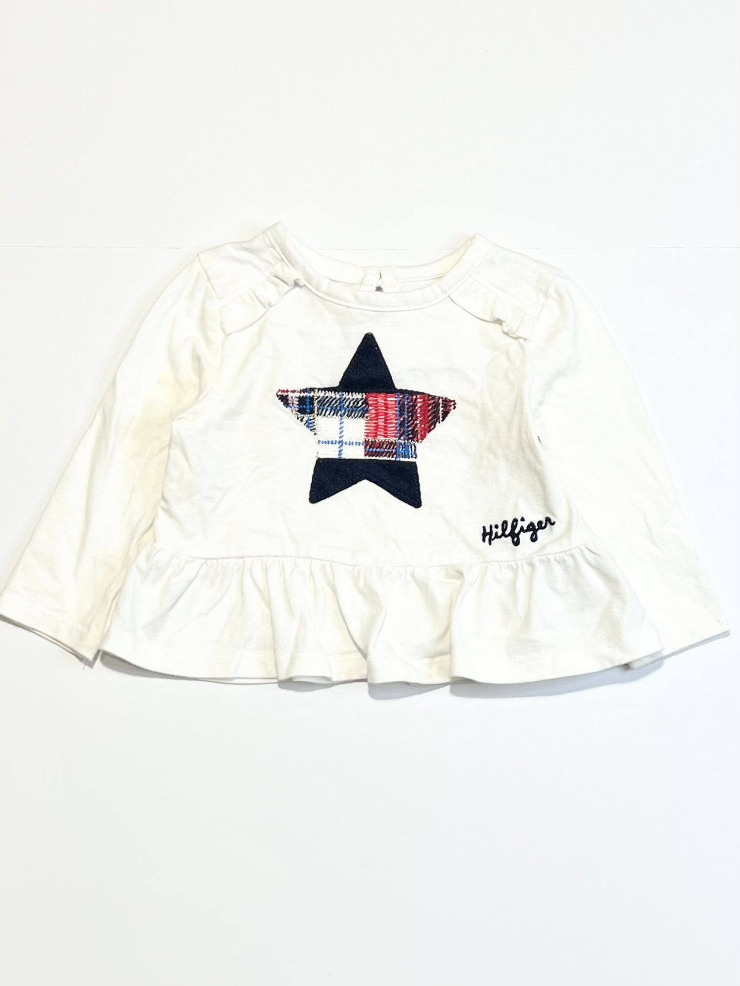 Cropped peplum top - Size 6-9 months