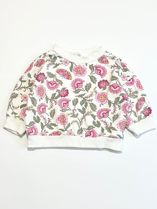 Floral sweater - Size 0
