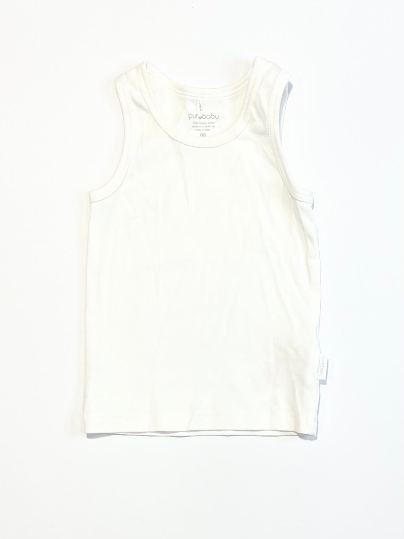 White singlet - Size 00
