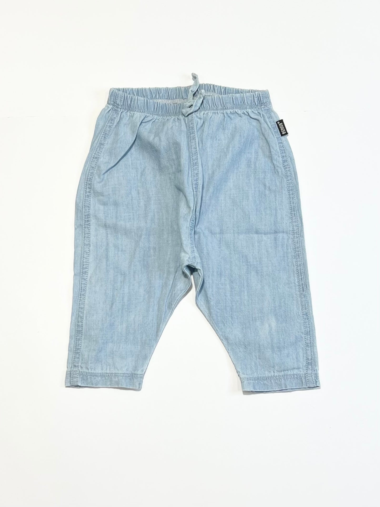 Blue cotton pants - Size 00