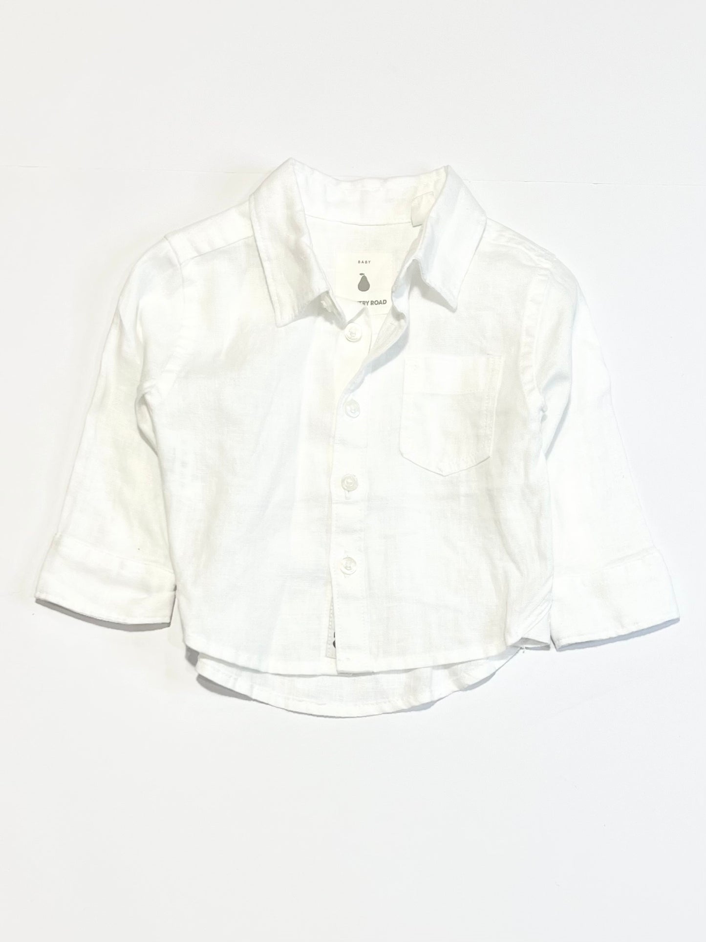 White linen shirt - Size 00