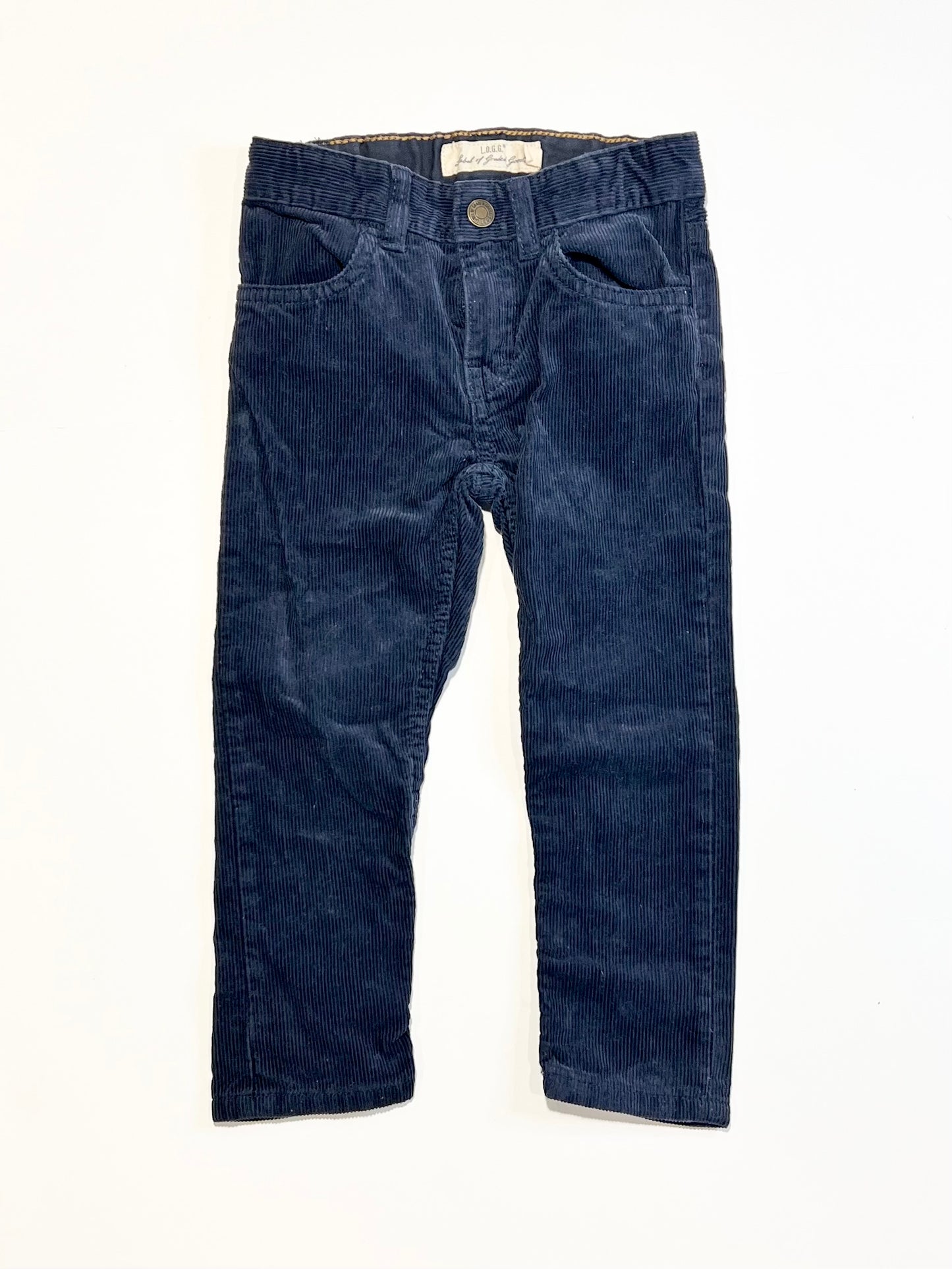 Navy corduroy pants - Size 2-3