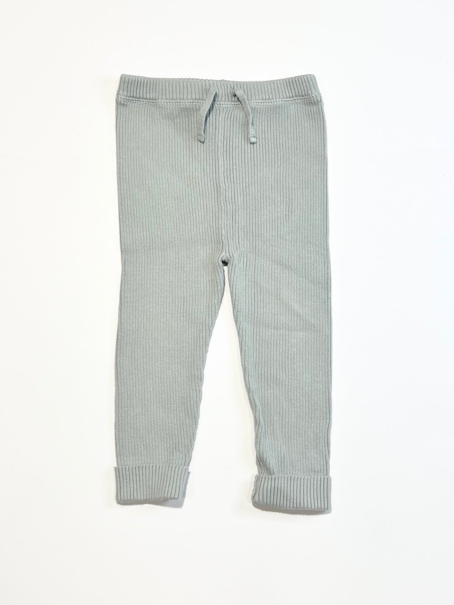 Ribbed knit pants - Size 2