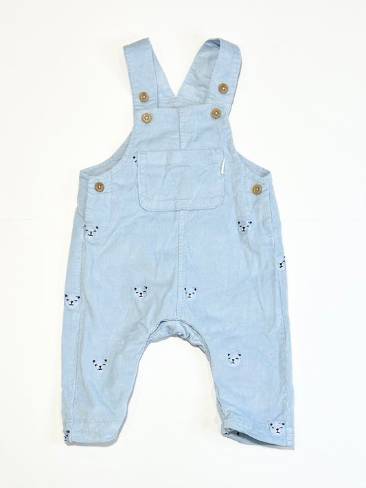 Blue corduroy overalls - Size 00
