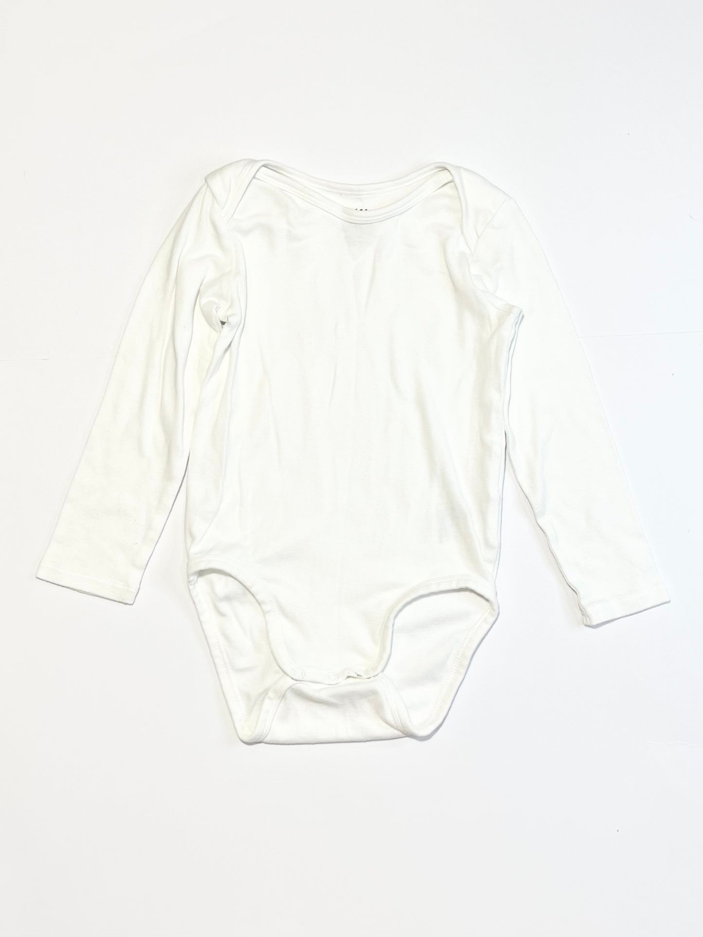 White ribbed bodysuit - Size 2
