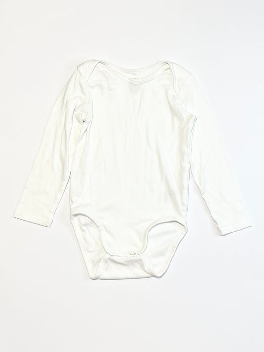 White ribbed bodysuit - Size 2
