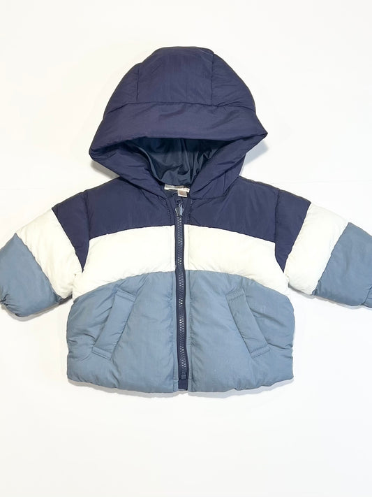 Spliced puffer jacket - Size 00