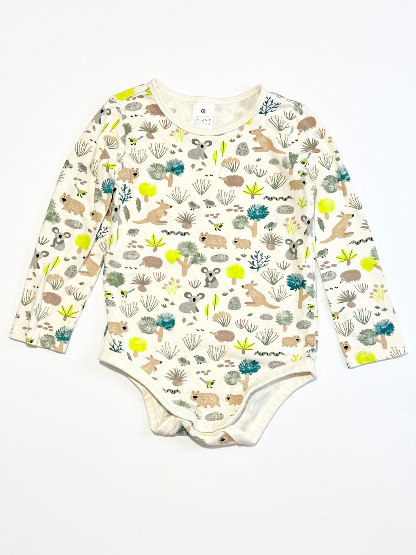 Aussie animals bodysuit - Size 2