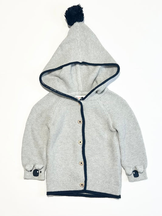 Koala hooded knit jacket - Size 00