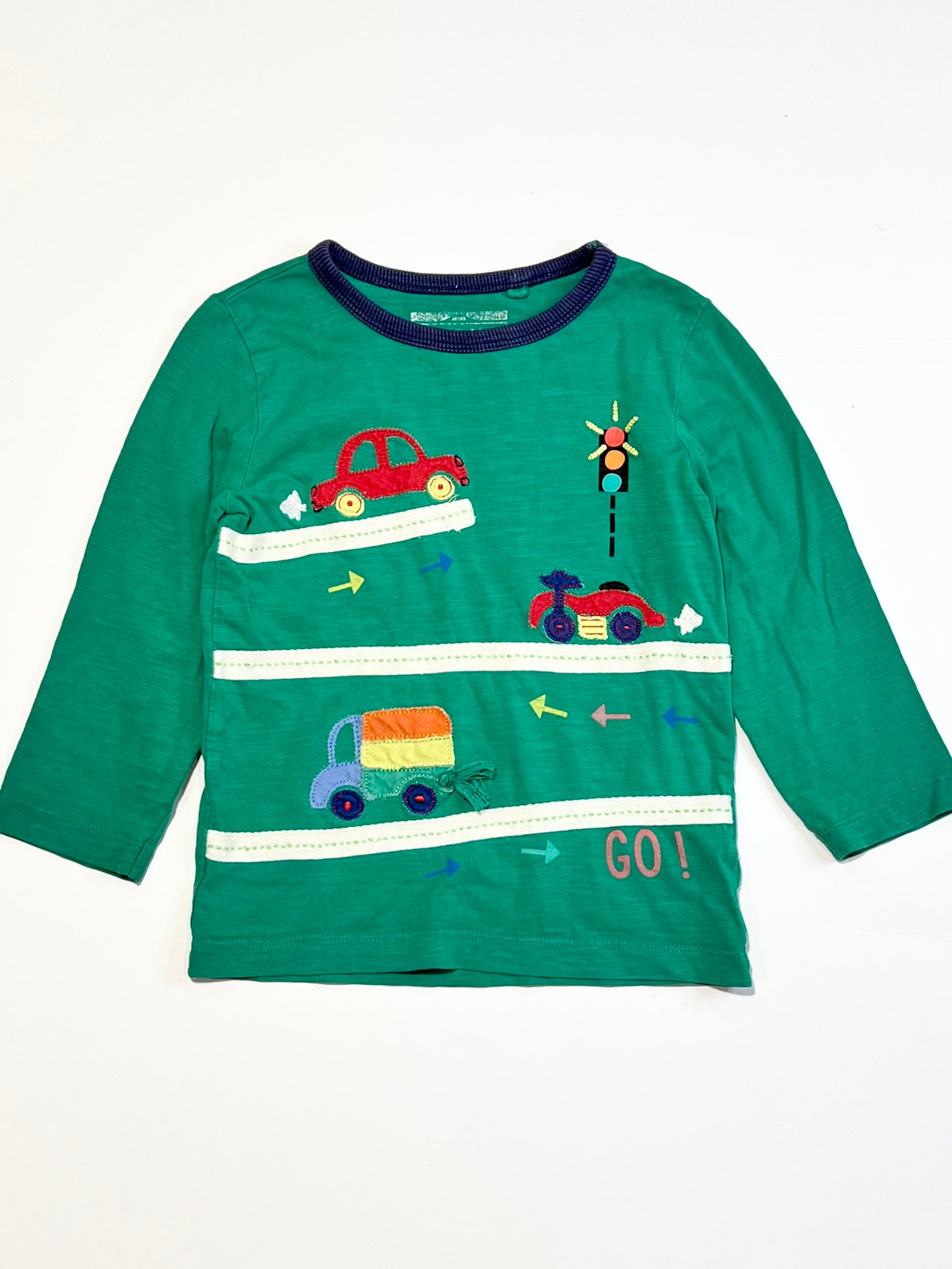 Green vehicles top - Size 2
