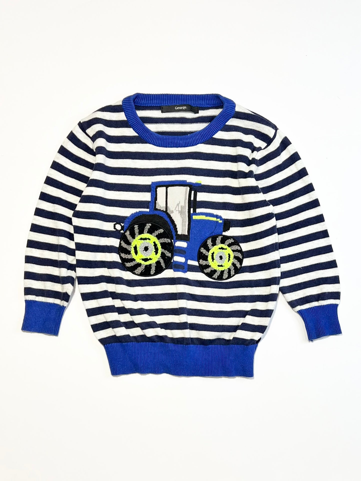 Striped knit jumper - Size 2-3