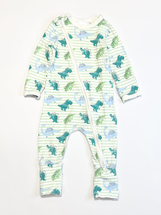 Dinos zip onesie - Size 00