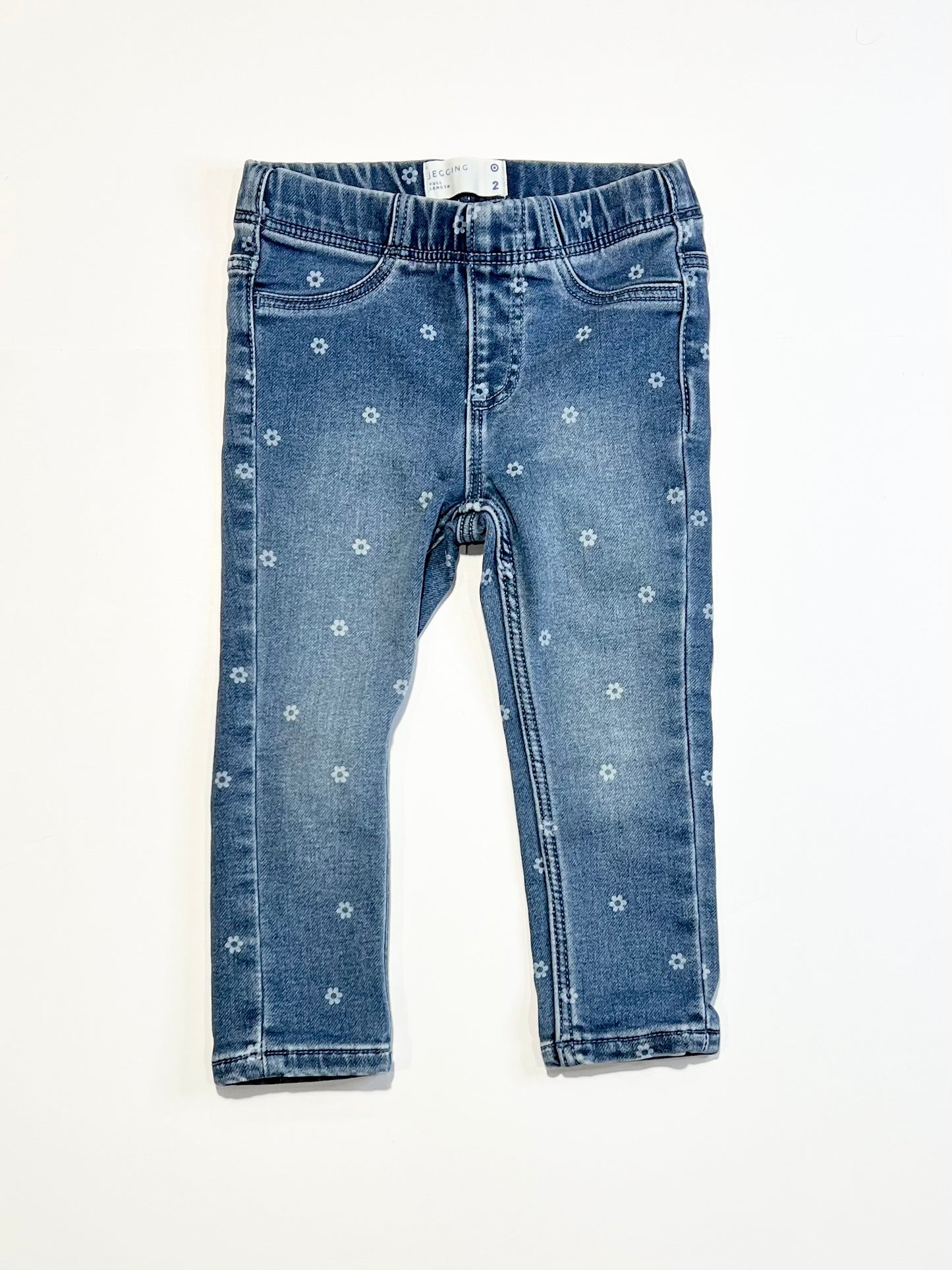 Denim jeggings - Size 2