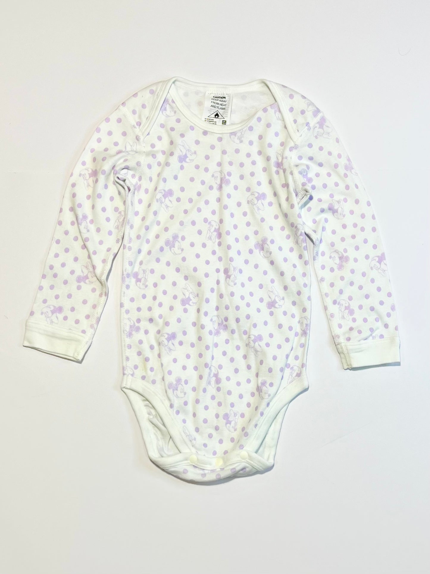Minnie and Mickey bodysuit - Size 2