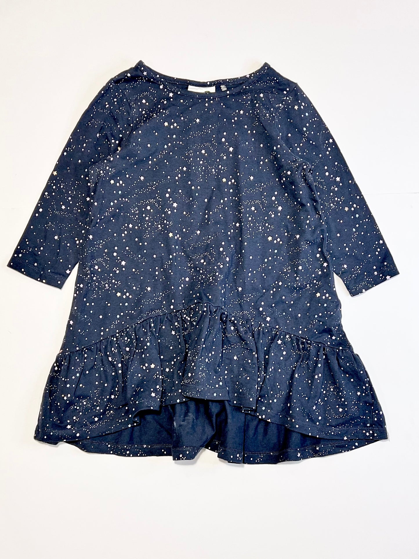 Jersey stars dress - Size 2