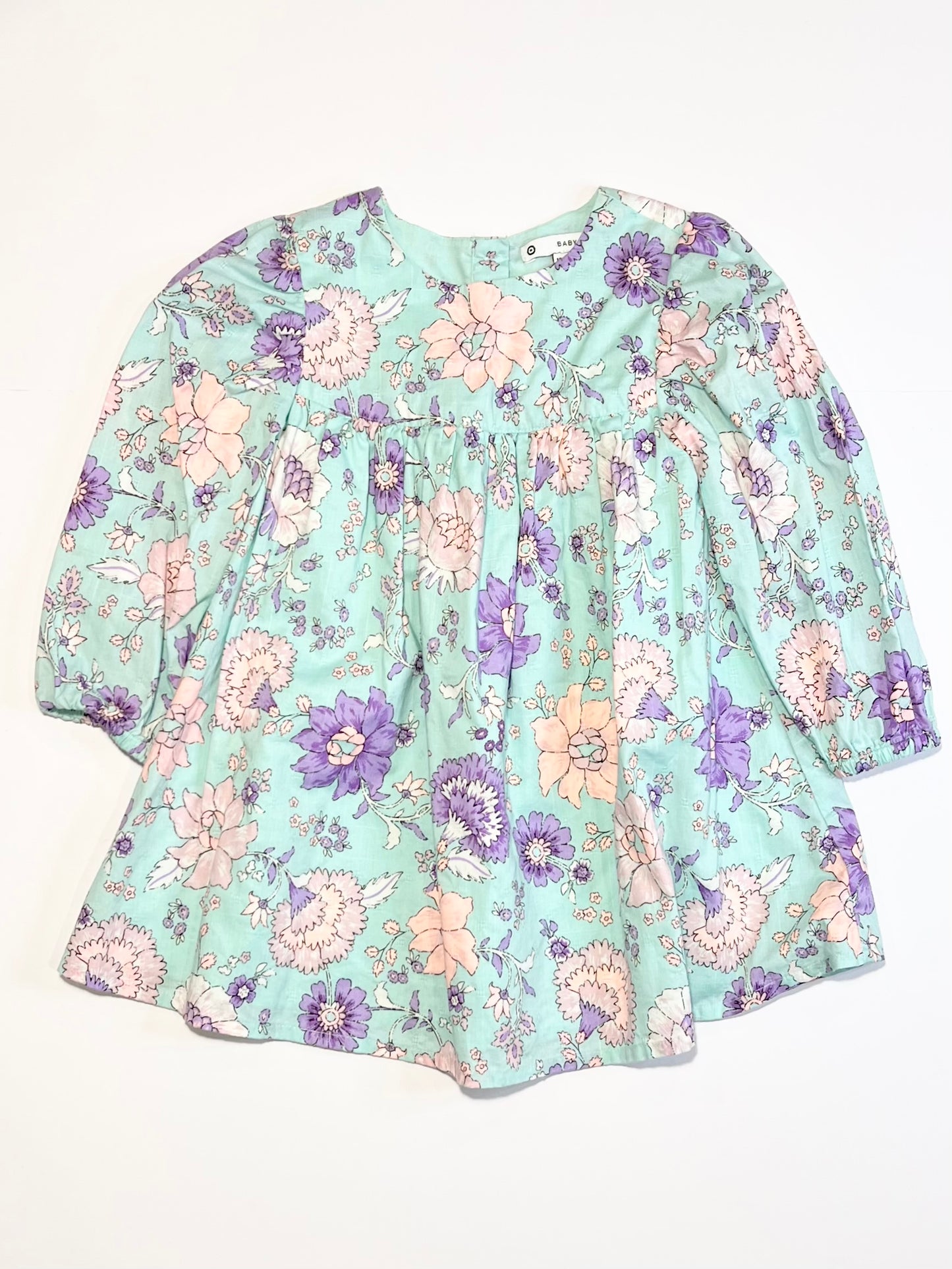 Floral cotton dress - Size 2