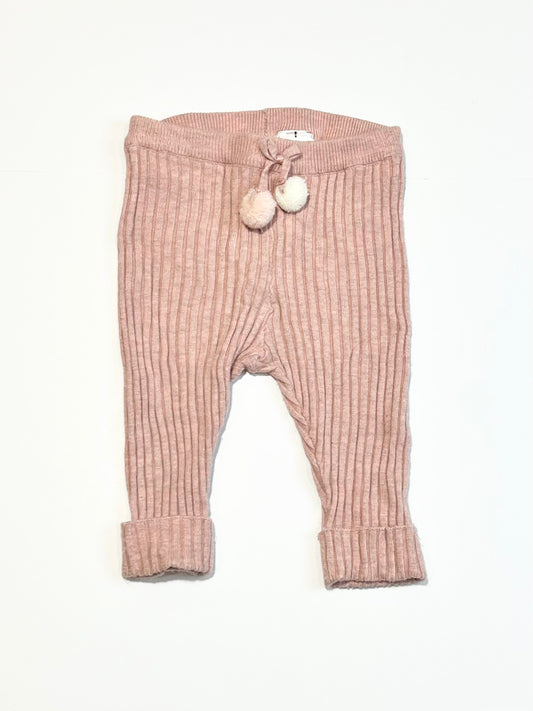 Ribbed knit pants - Size 00