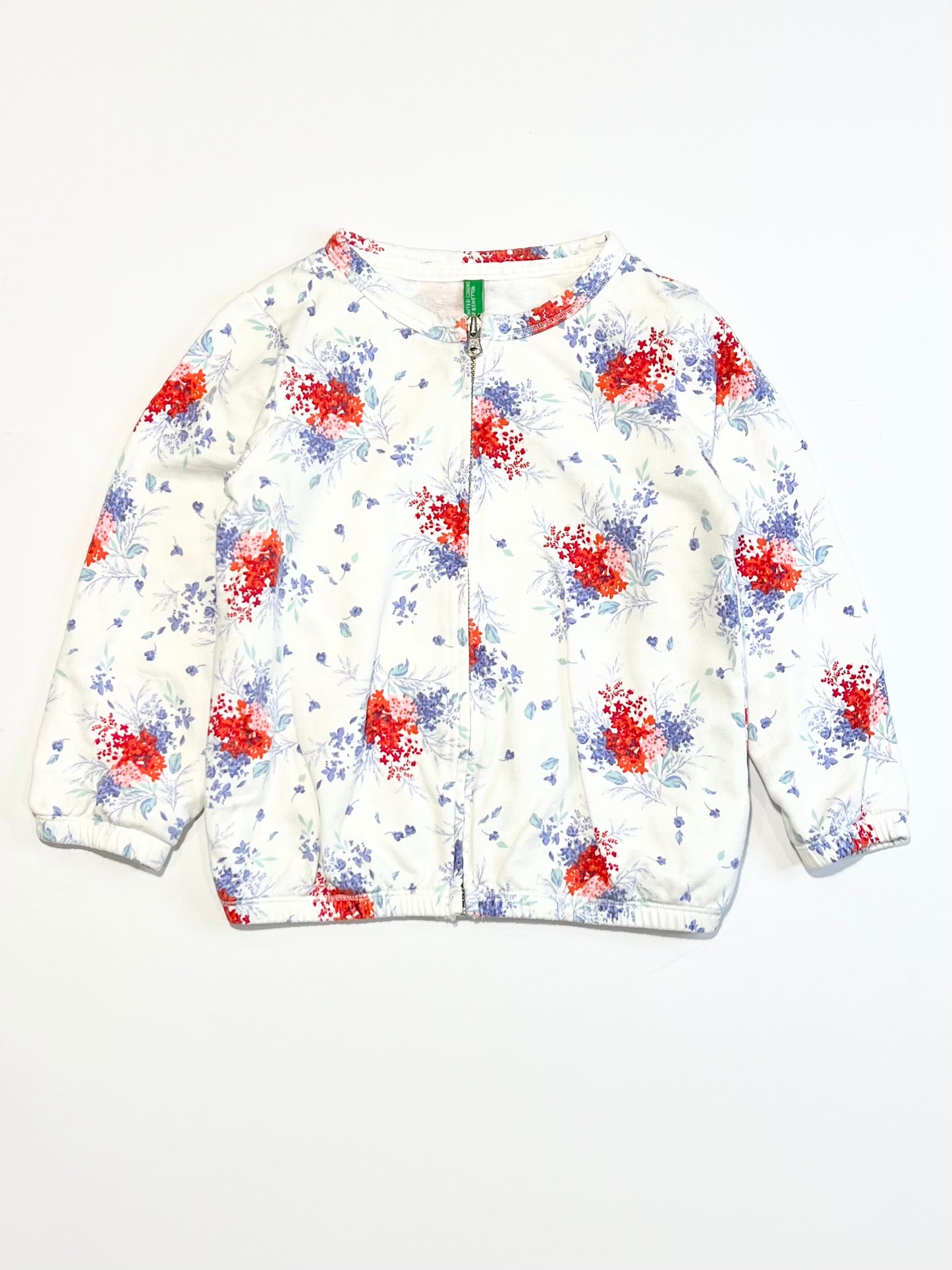 Floral zip jacket - Size 2