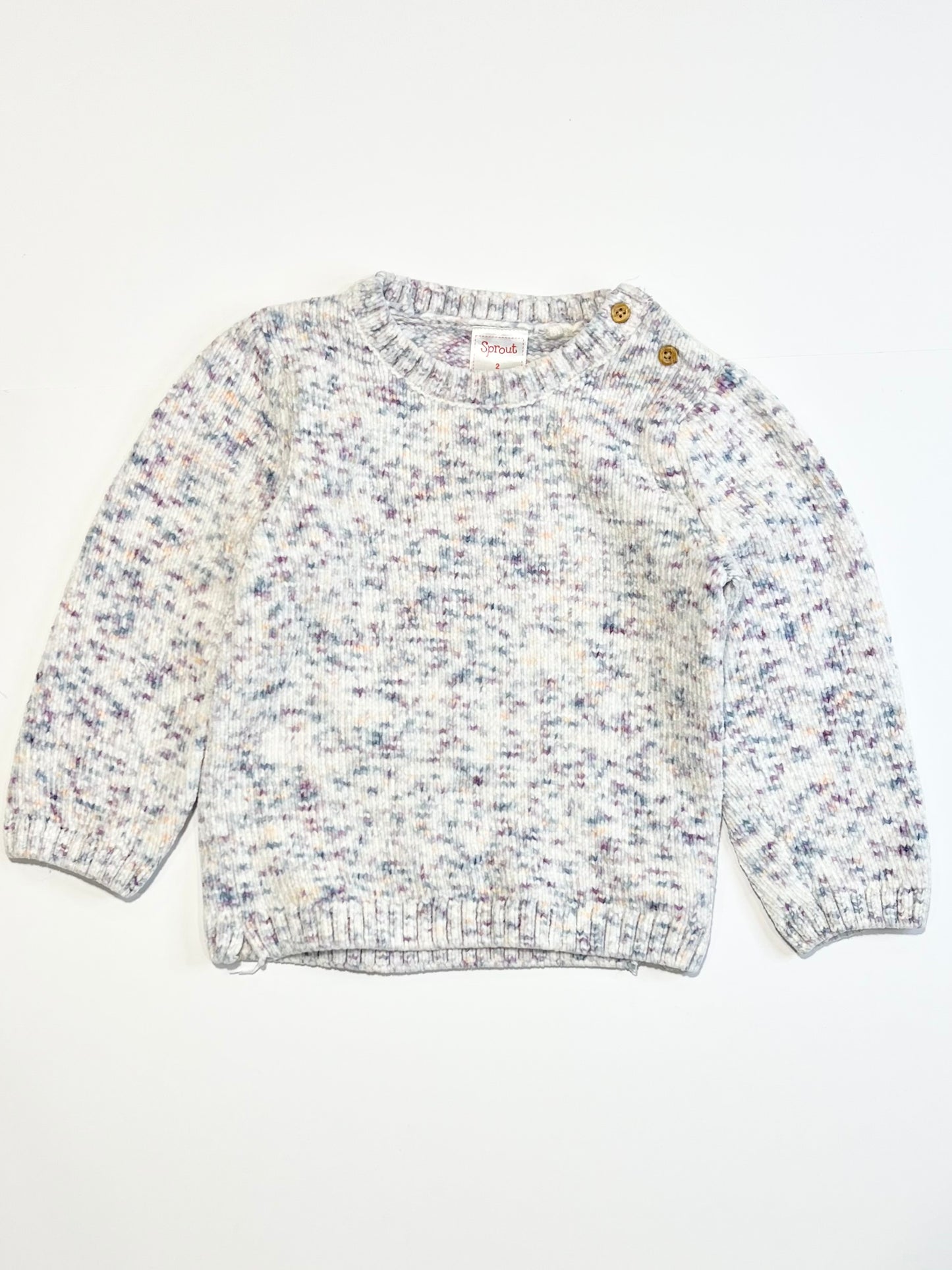 Speckled sweater - Size 2