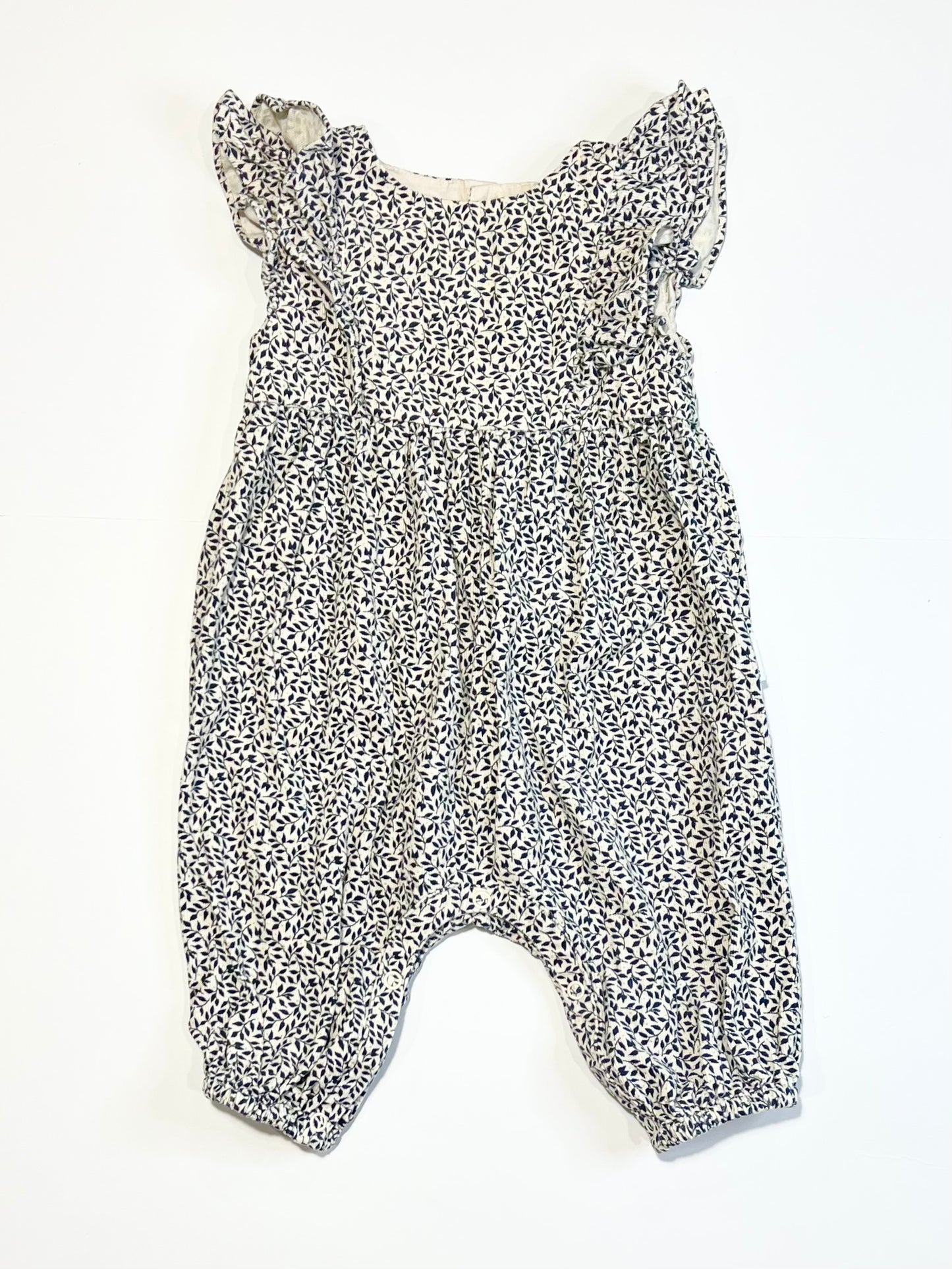 Ruffle corduroy overalls - Size 00