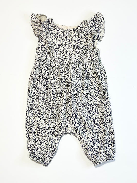 Ruffle corduroy overalls - Size 00