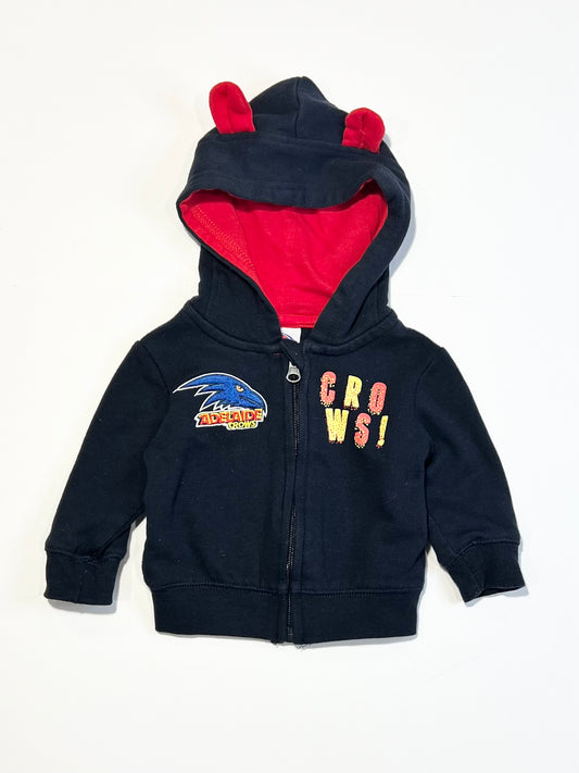 Adelaide Crows zip hoodie - Size 00