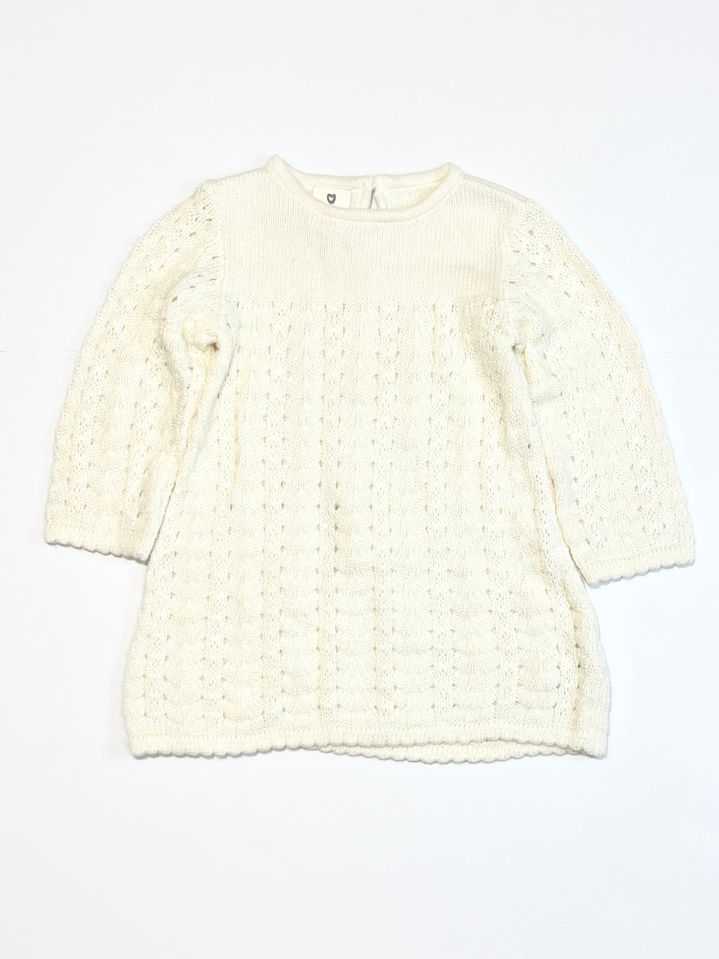 White knit dress - Size 00