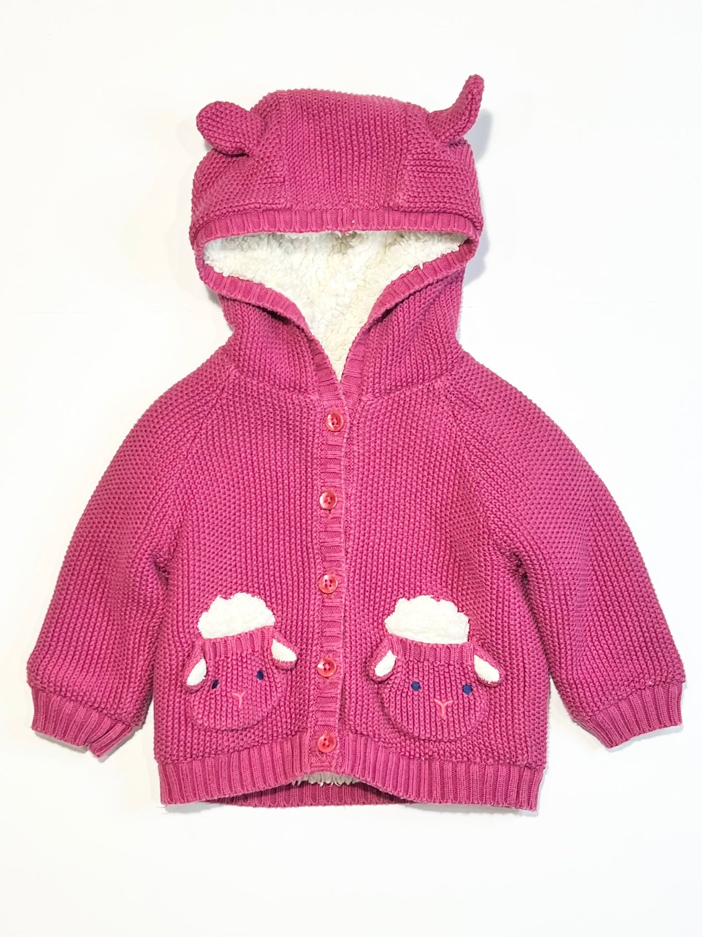Hooded knit jacket - Size 00