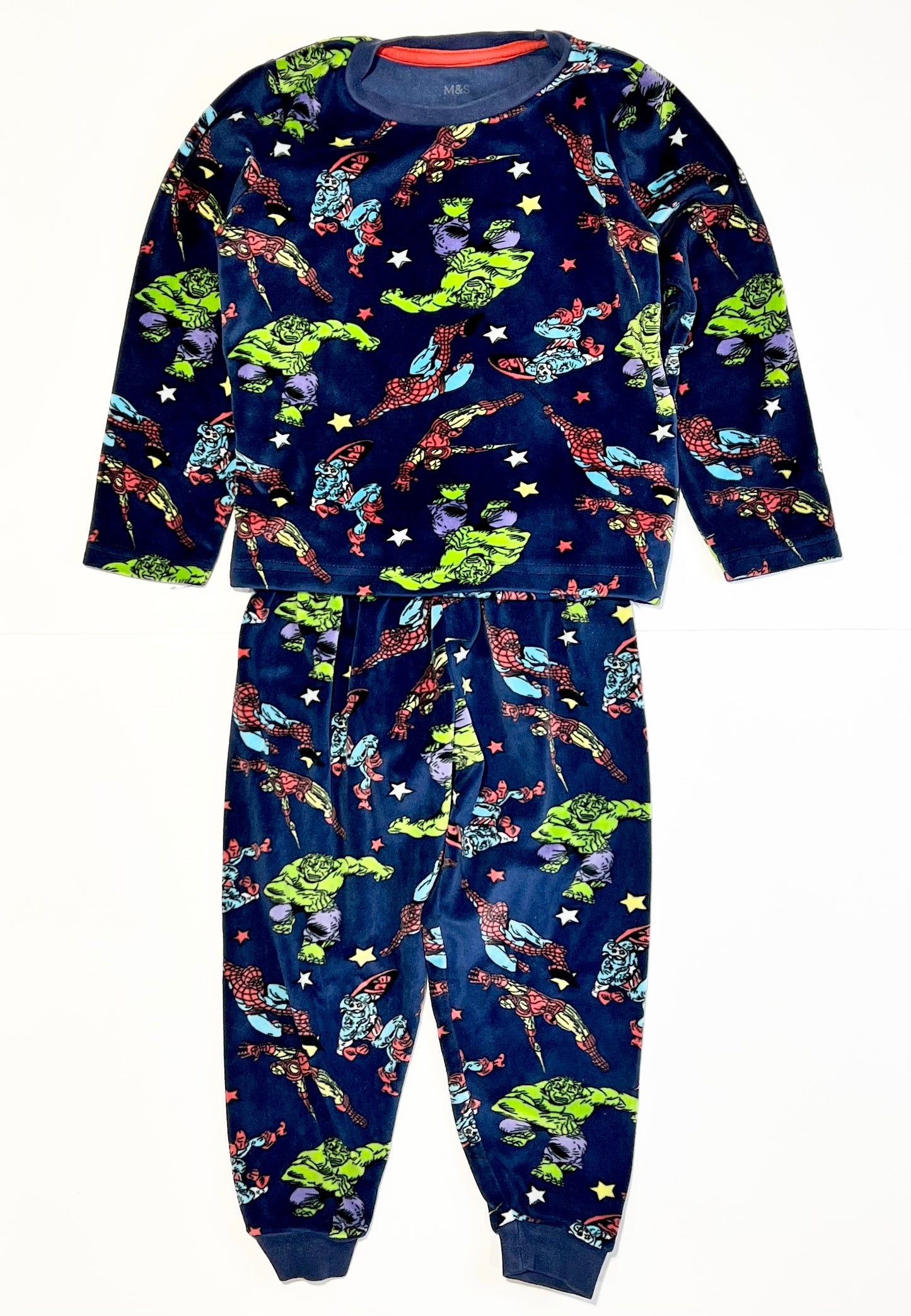 Velour hero pyjams - Size 3-4