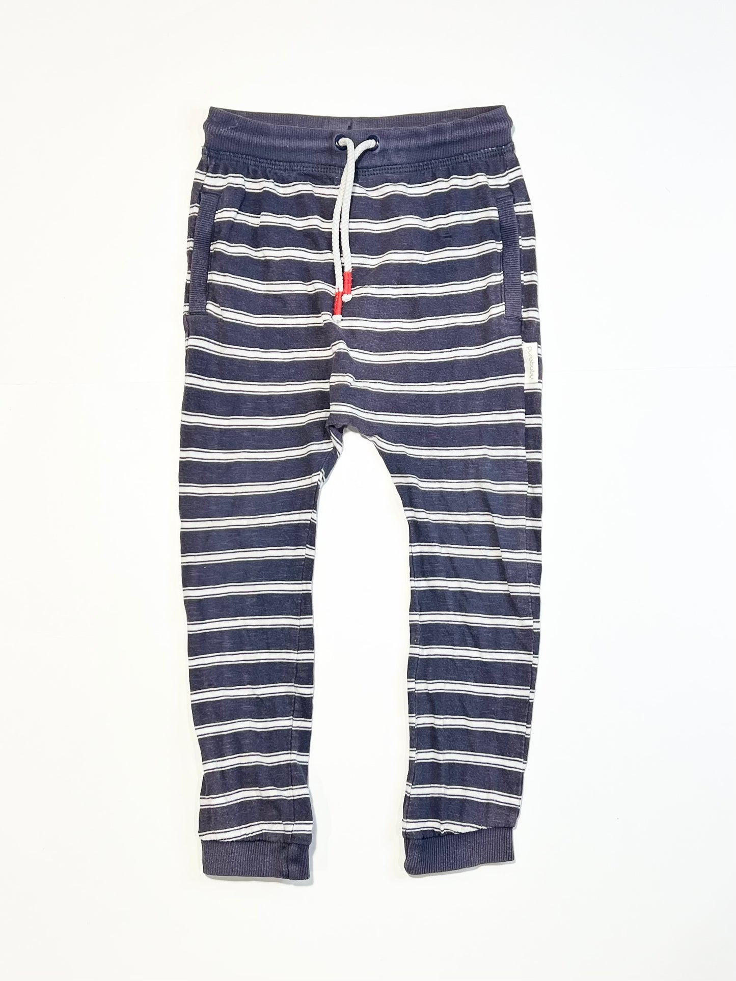 Striped jersey pants - Size 3