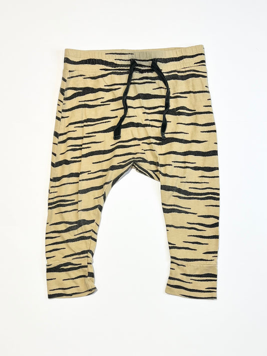 Animal print jersey pants - Size 3