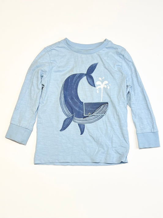 Blue whale top - Size 3