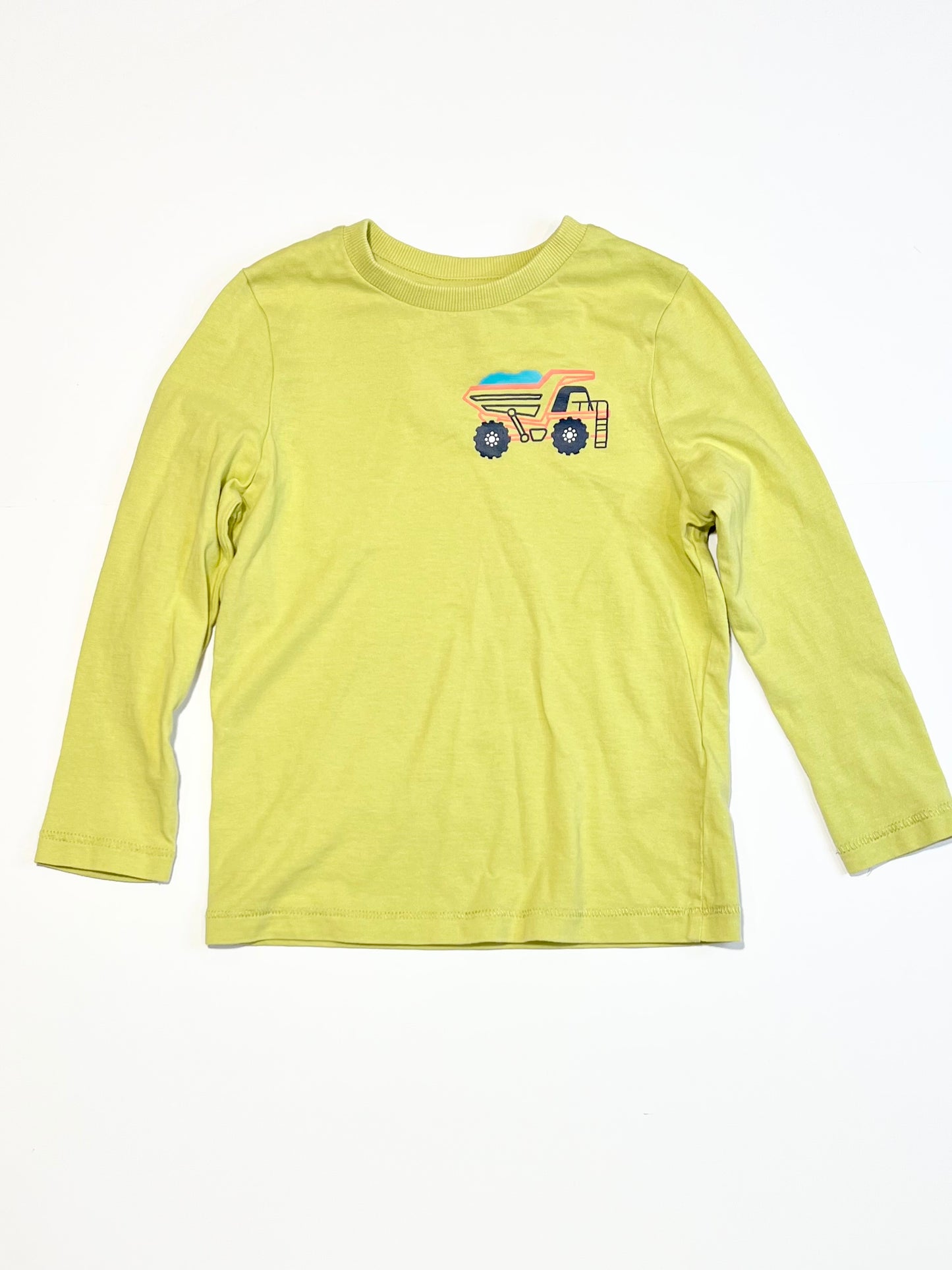 Green dump truck top - Size 3-4