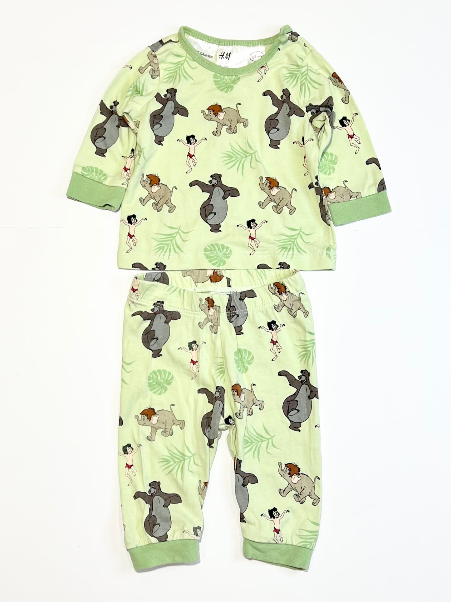 Jungle Book pyjamas - Size 1-2 months