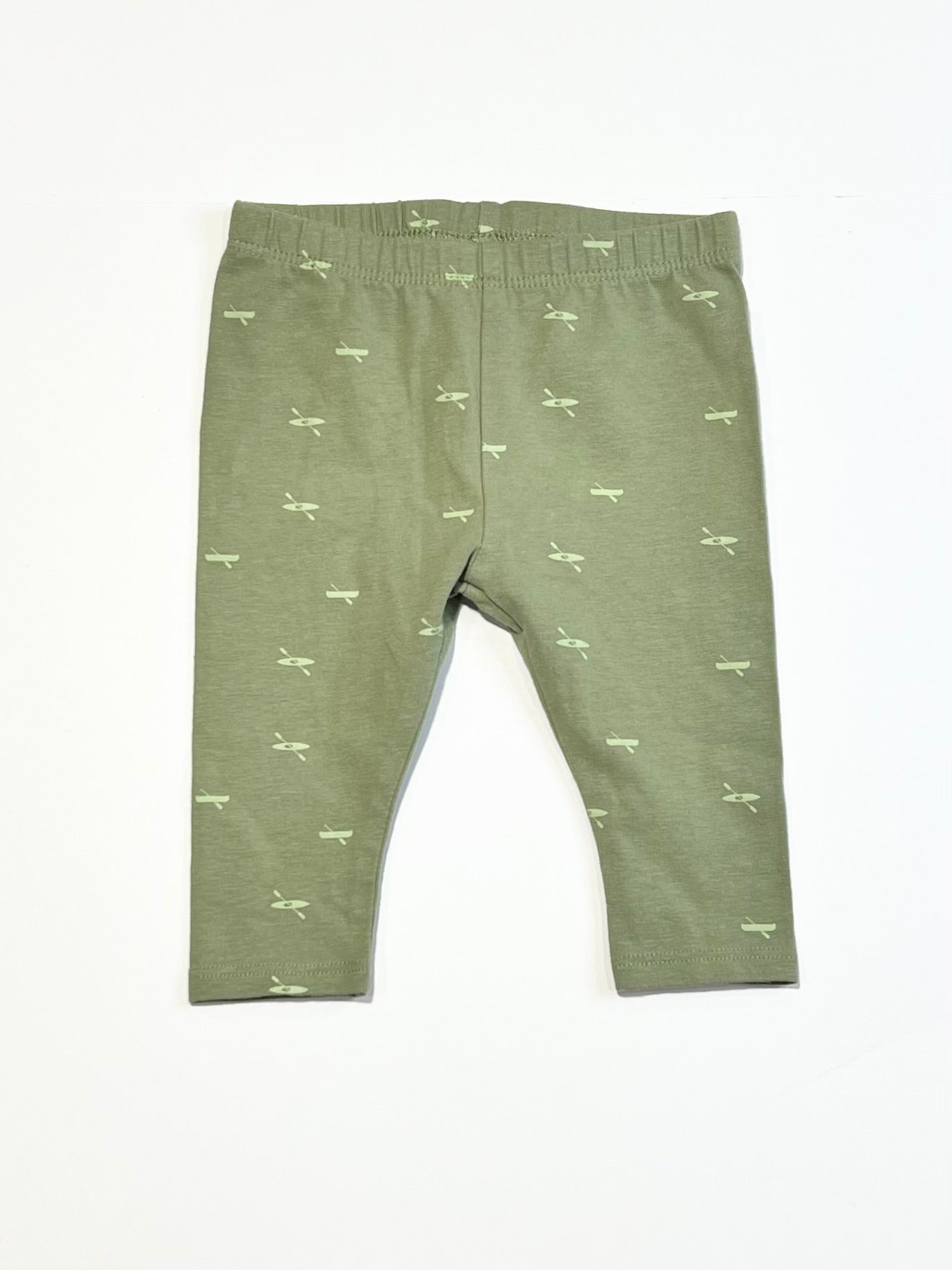 Green leggings - Size 000