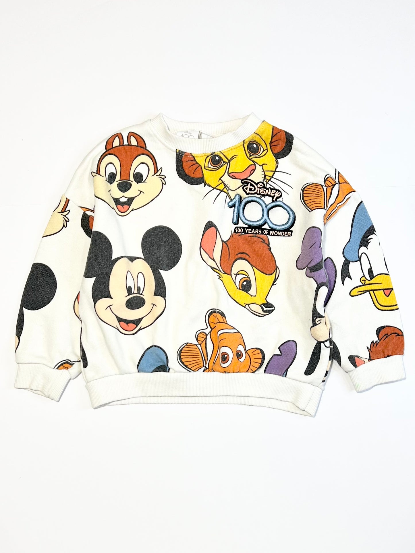 Disney characters sweater - Size 3-4