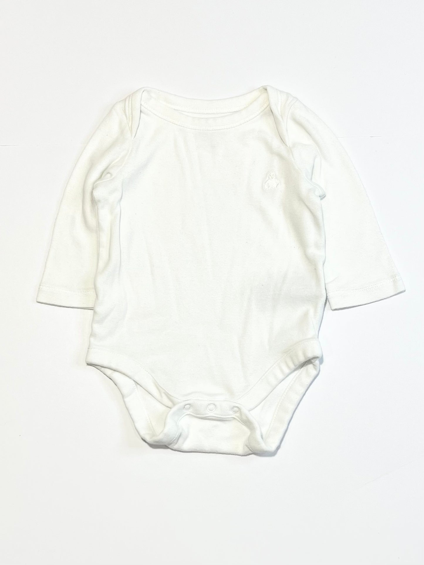 Ribbed white bodysuit - Size 000
