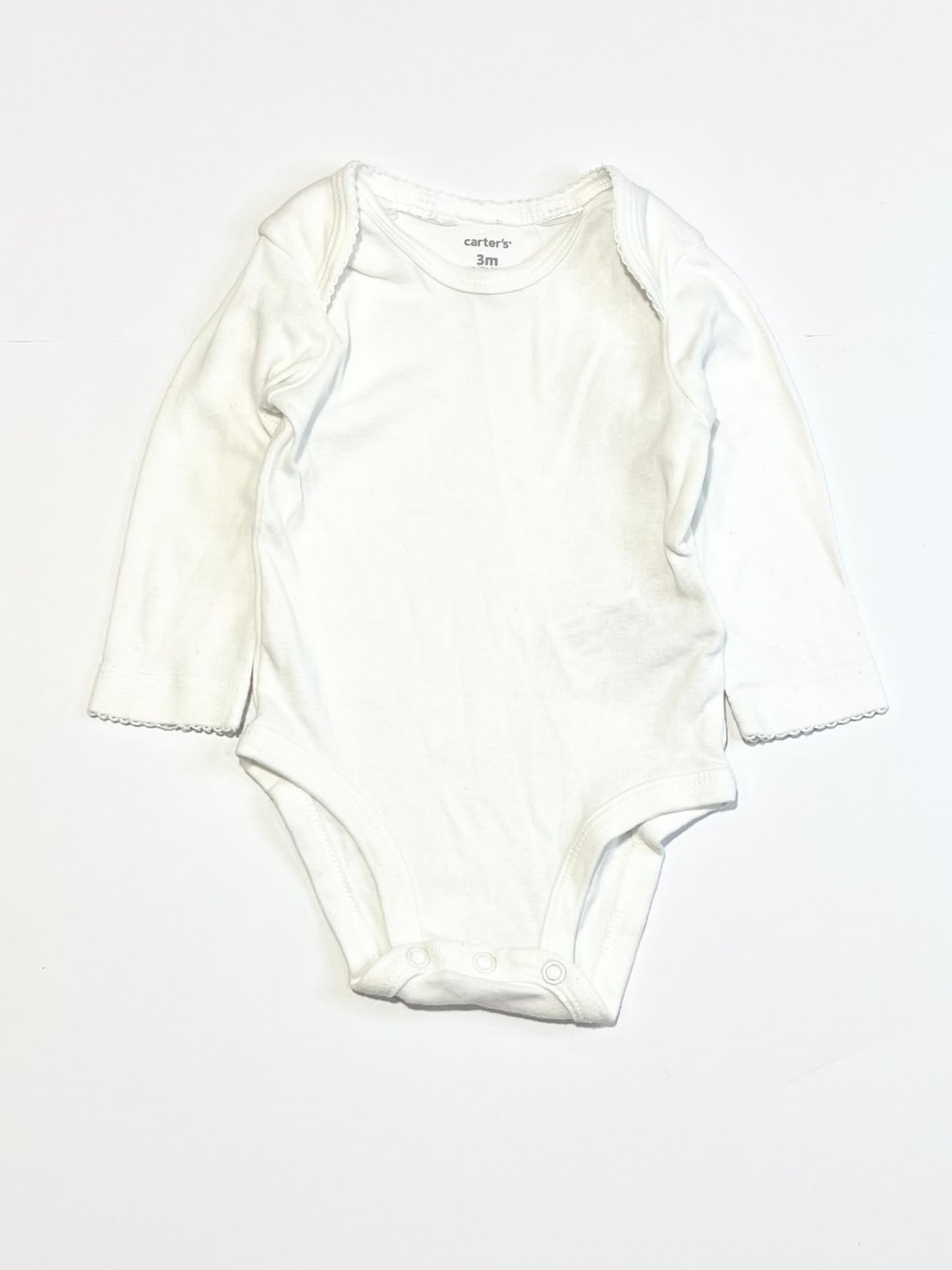 Ribbed white bodysuit - Size 000