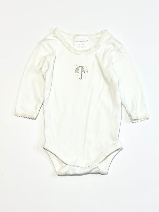 White umbrella bodysuit - Size 000